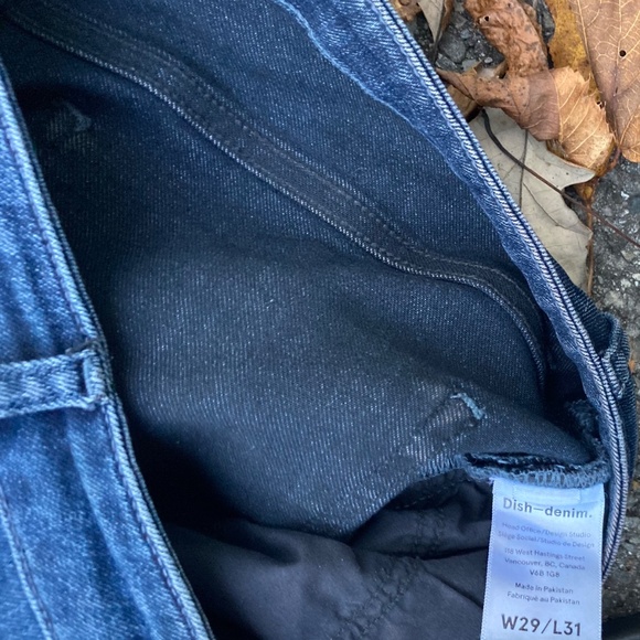 EUC LEGACY! Dish Denim Dark Wash Stretch Body Skimming Fit W29 L31 - Picture 2 of 4